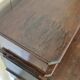 Mahogany graduated desk in Louis Philippe style, 19th century.