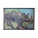 Affiche "rhino"  lithographie Karl Jansky Böhmen 1897
