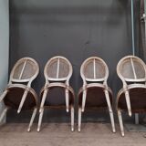 Suite of 4 Louis XVI style chairs