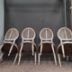 Suite of 4 Louis XVI style chairs