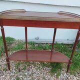 Console en bois style louis XVI