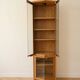 Antique wooden display cabinet