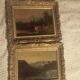 Pair of oil painting on wood