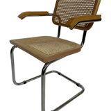 Cesca chair B64 with armrests by Marcel Breuer Design