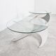 Vintage propellor coffee tables by Knut Hesterberg, 1960s - set of 2