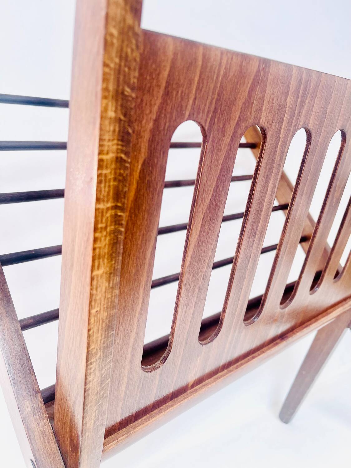 Folding magazine rack Cees Braakman – Teak – Netherlands, 1960s