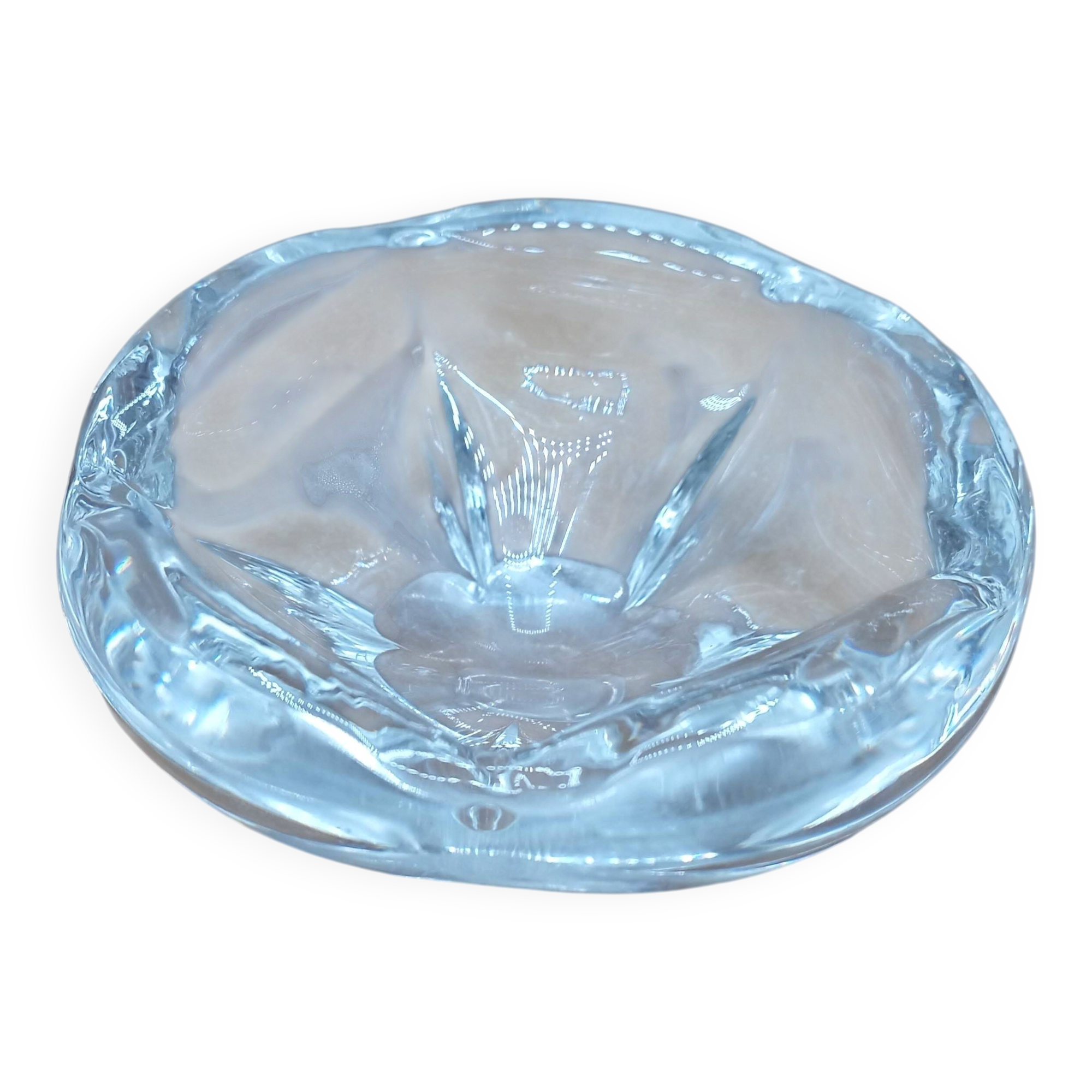 Crystal ashtray, Daum France
