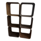 Set of 6 Corten Steel Cubes / Modules