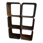 Set of 6 Corten Steel Cubes / Modules