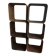Set of 6 Corten Steel Cubes / Modules