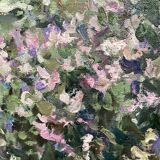Oil painting on canvas signed dimensions: height -40cm- width -50cm-