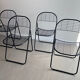 Vintage folding chairs Aland by Niels Gammelgaard