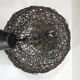 Brown rattan pendant lamp