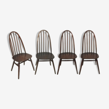 Série de 4 chaises Ercol