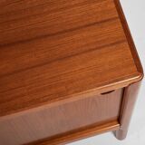 Midcentury Danish sideboard in teak by HW Klein for Bramin - 230cm