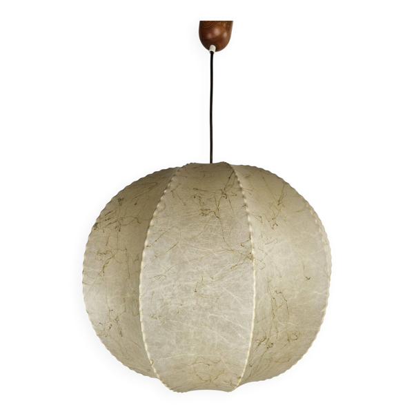 Grand lampadaire en cocon avec un beau grain d'Italie 50 cm
