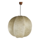 Large cocoon pendant lamp with beautiful grain from Italy 50 cm