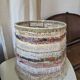 Vintage wool lampshade