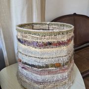 Vintage wool lampshade