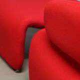 Djinn chair with foot stool by Olivier Mourgue in 1965 for Airborne