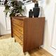 Vintage chest of drawers compass feet