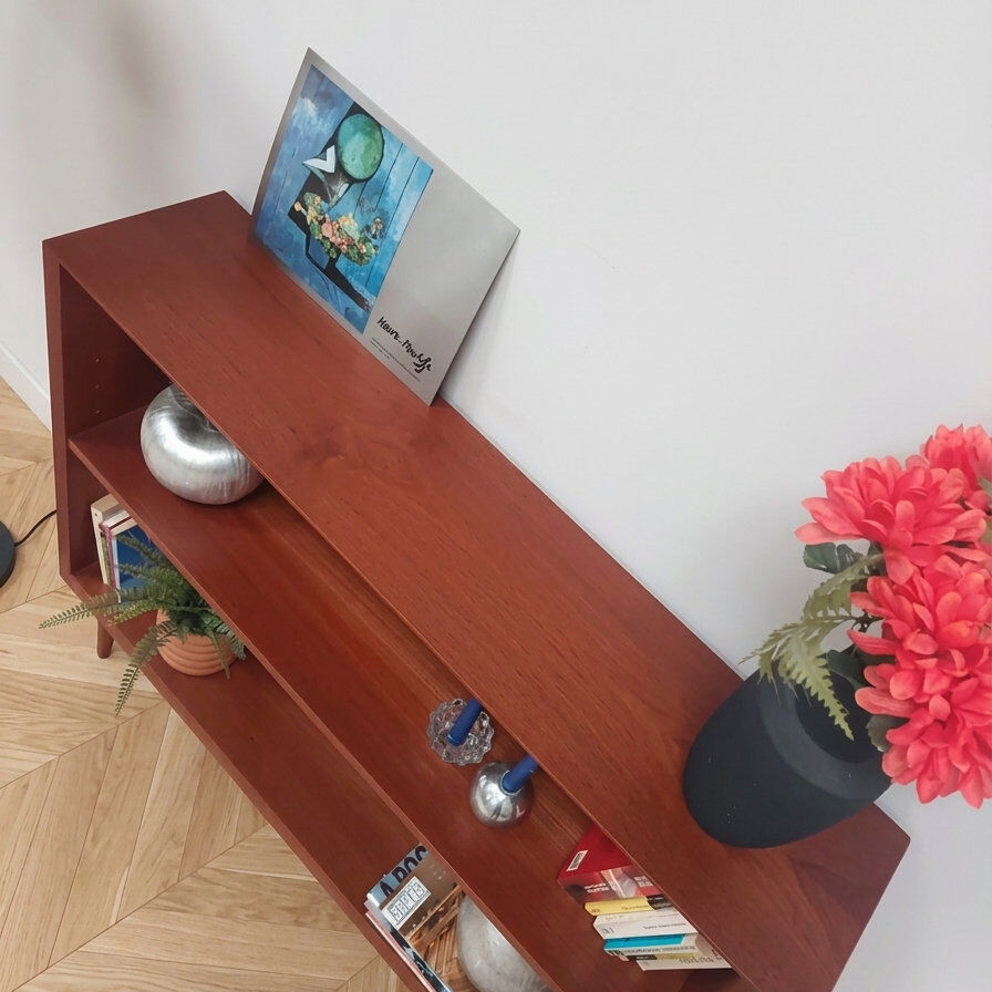 Vintage Scandinavian library