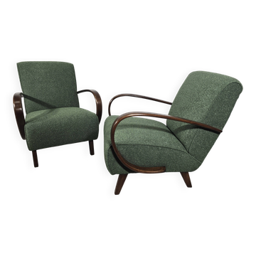 Lounge Chairs from Jindrich Halabala, 1940s, Set of 2