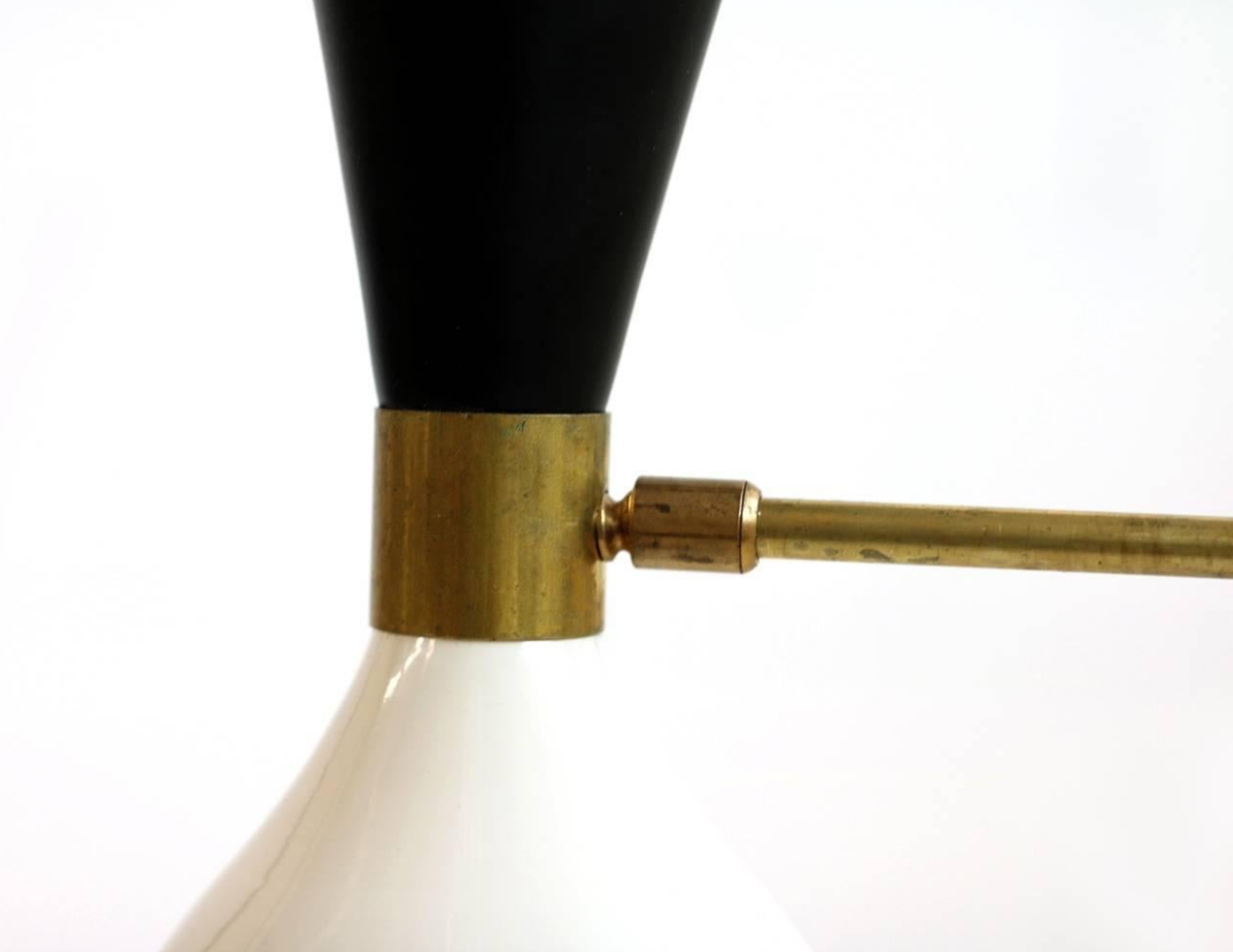 Italian brass chandelier