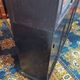 Vintage painted wooden bookshelf