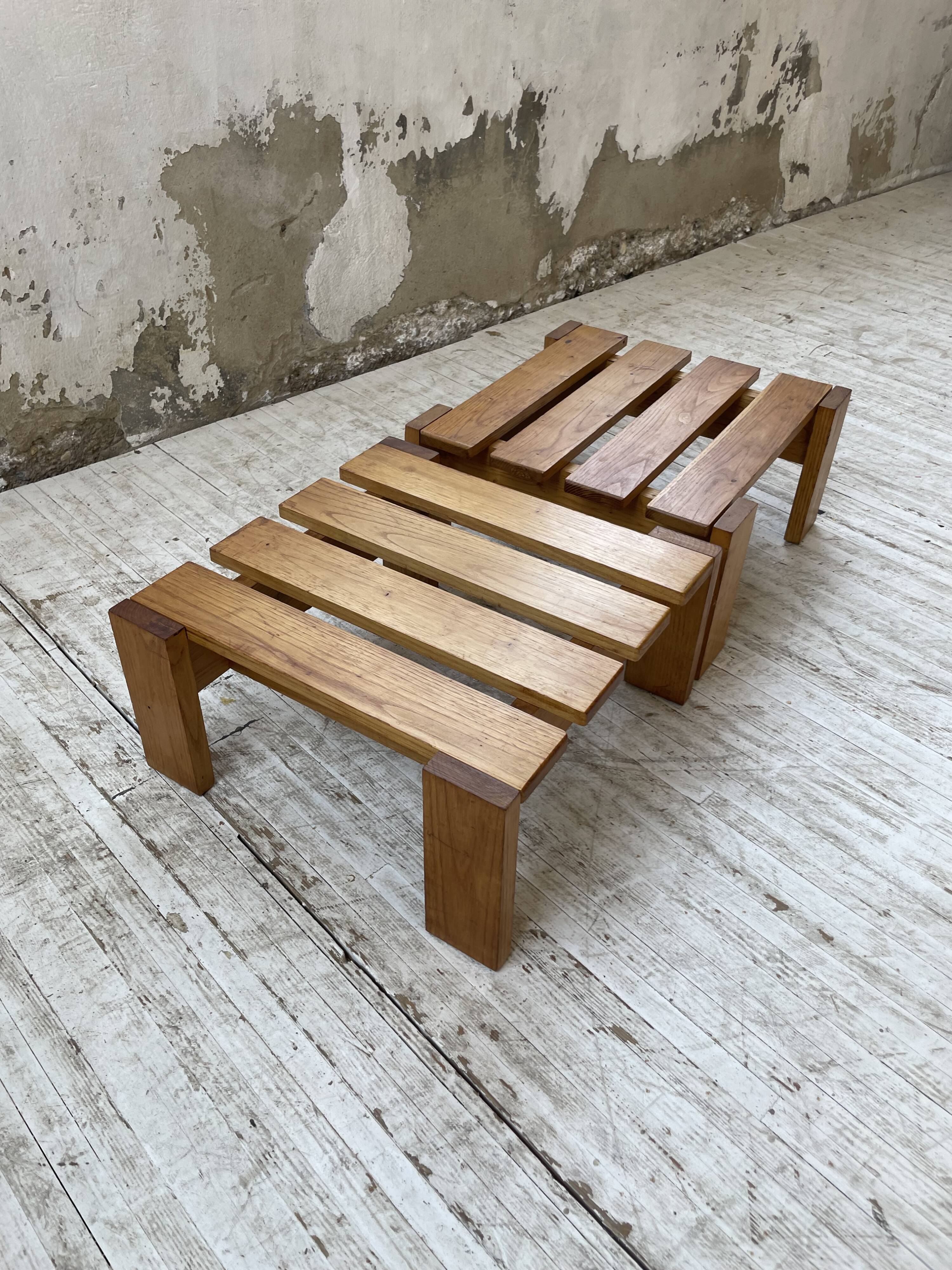 End stools for sofas pine mountain furniture 1960