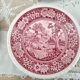 Coffee service 12 rooms 4 people Villeroy & Boch model Rusticana red English décor