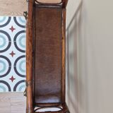 Wall shelf and rattan