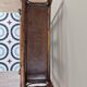 Wall shelf and rattan