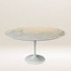 Table à manger Tulip NEUVE en marbre ⌀ 120 cm par Eero Saarinen pour Knoll