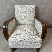 Art Deco armchair restored