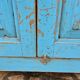 Ancien vaisselier Art déco en teck birman