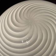 Plafonniers en verre de Murano, ensemble de 2