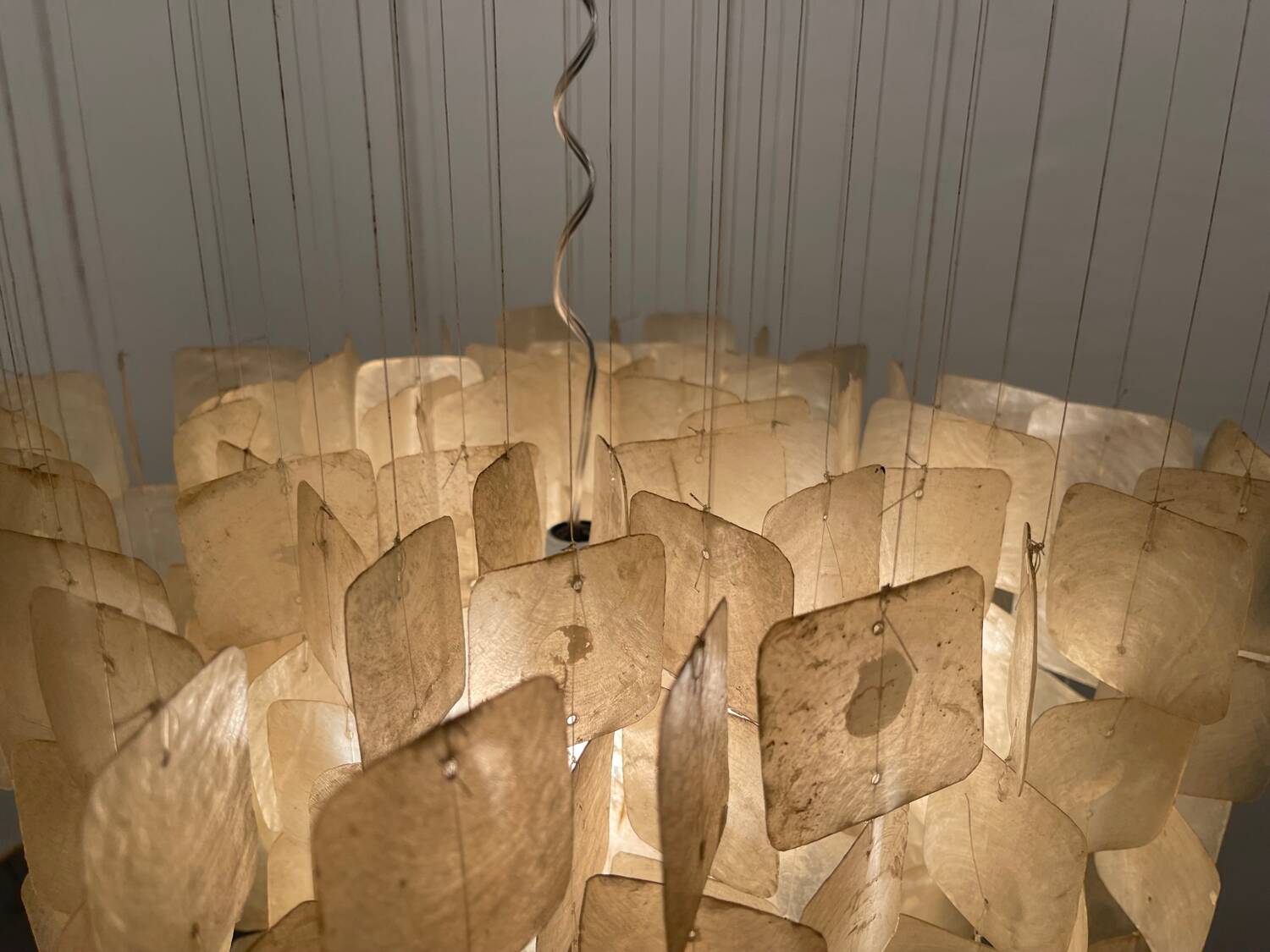 Mother of Pearl Chandelier 1960’s