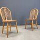 Set of 6 vintage Ercol dining chairs, 1950s