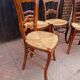 4 mulched chairs