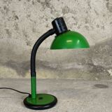 Vintage green Aluminor desk lamp