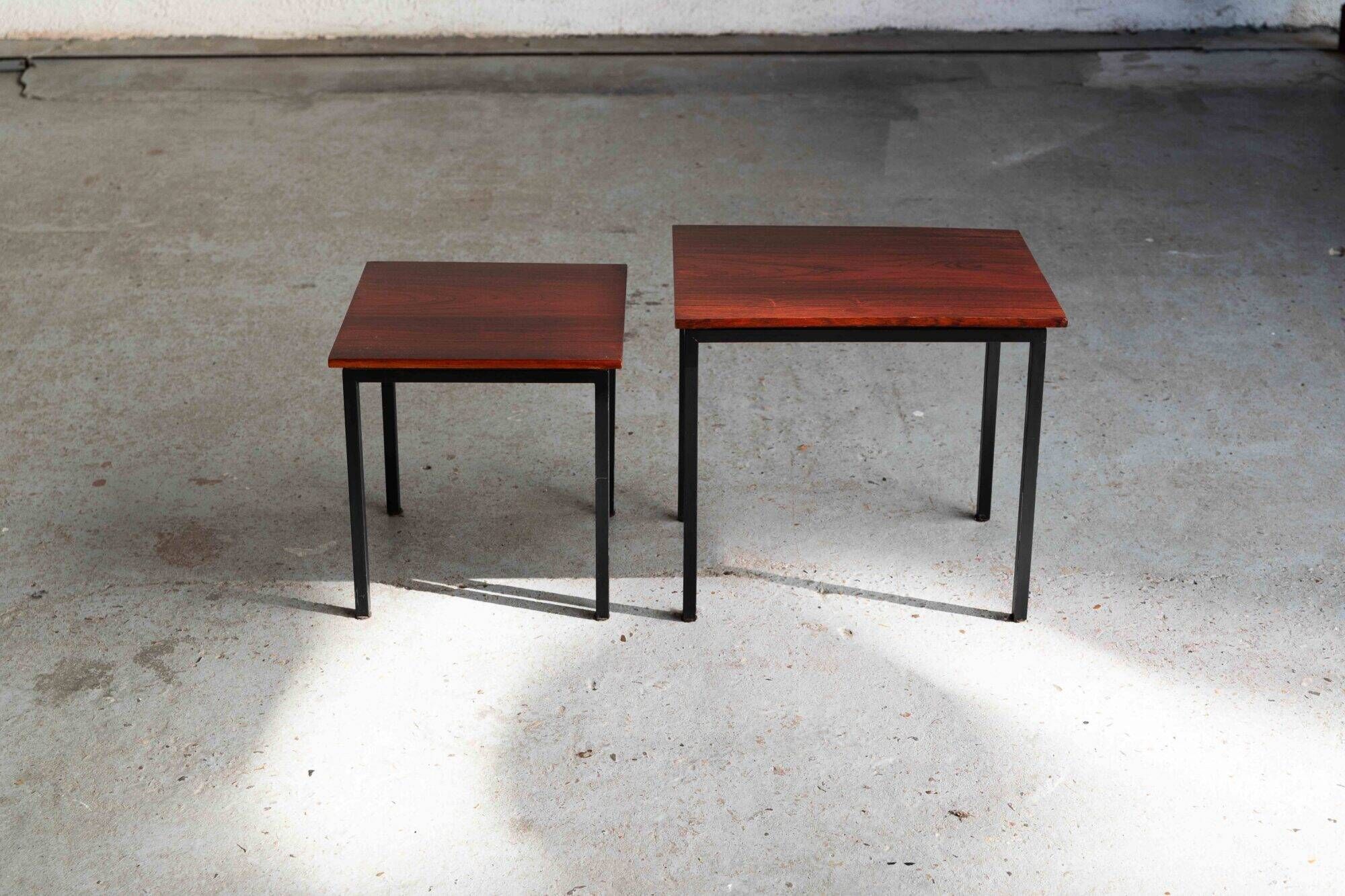 Set of 2 nesting tables by Cees Braakman.
