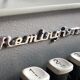 Remington travel riter deluxe grey revised ribbon new