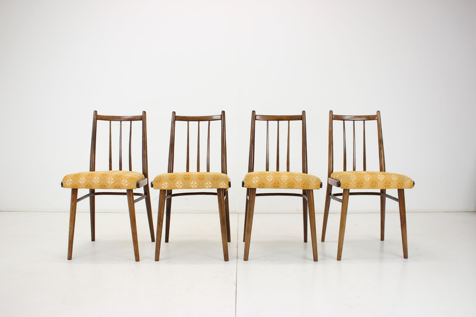 Set of four dining chairs by jitona, czechoslovakia, 1970s