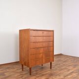 Mid-Century Danish Teak Chest of Drawers, 1960s