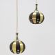 Paire de suspensions mid-century, Verner Schou, Danemark, années 1970