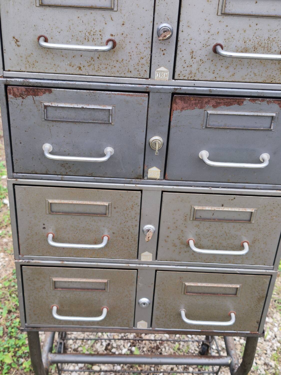 Meuble dentiste à tiroirs modulable cerem