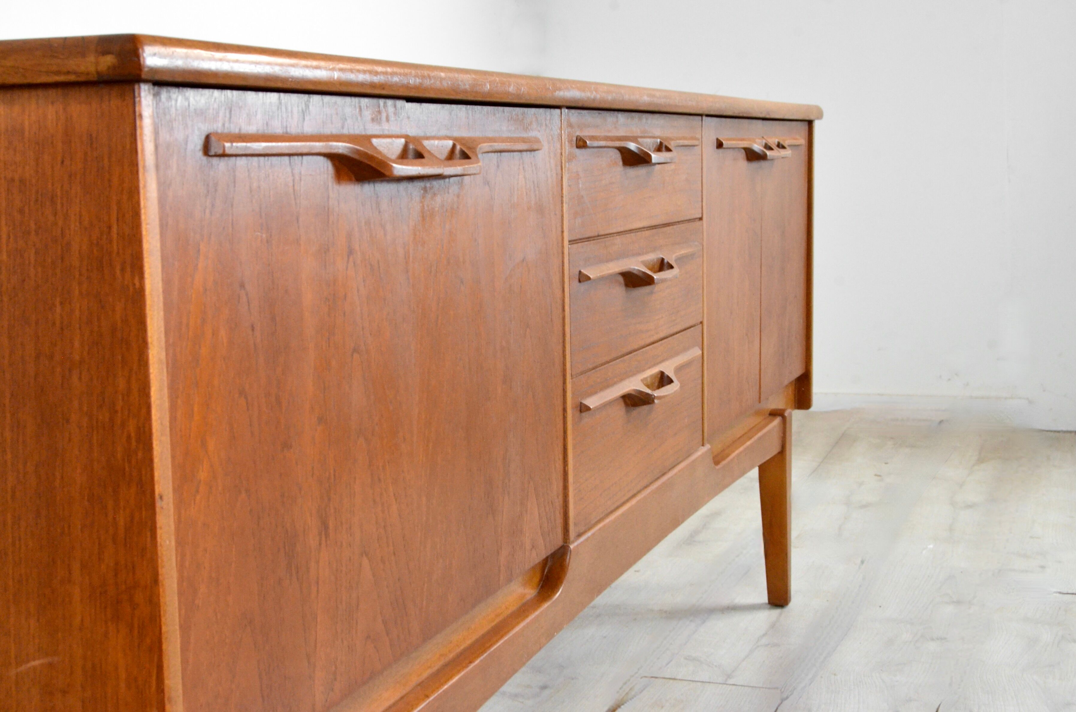 Midcentury teak sideboard / long john by jentique