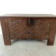 A large flemish 18th century oak chest