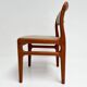 Set of 6 Danish design chairs by Johannes Andersen for Uldum, 1960s